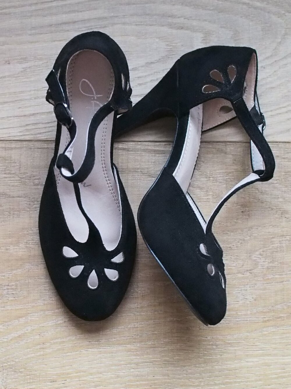 J. Adams | Like NEW Black Dress Heels with a Vintage Look